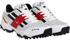 Zigaro Duster White Cricket Shoes (White, Black)