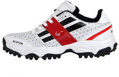 Zigaro Duster White Cricket Shoes (White, Black)
