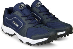 Zigaro Radiant Navy Blue Rubber Running Shoes For Men (Navy)