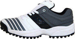 Zigaro Z20 Grey Rubber Cricket Cricket Shoes For Men (Grey, White)