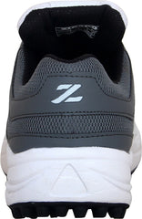Zigaro Z20 Grey Rubber Cricket Cricket Shoes For Men (Grey, White)