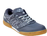 Zigaro Z501 Grey Non-Marking Badminton Shoe Badminton Shoes For Men