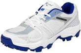 Zigaro Cricket Shoes For Men (White, Blue)