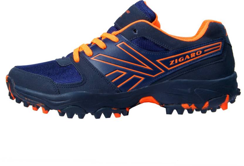 Zigaro Z16 Rubber Cricket Shoes For Men