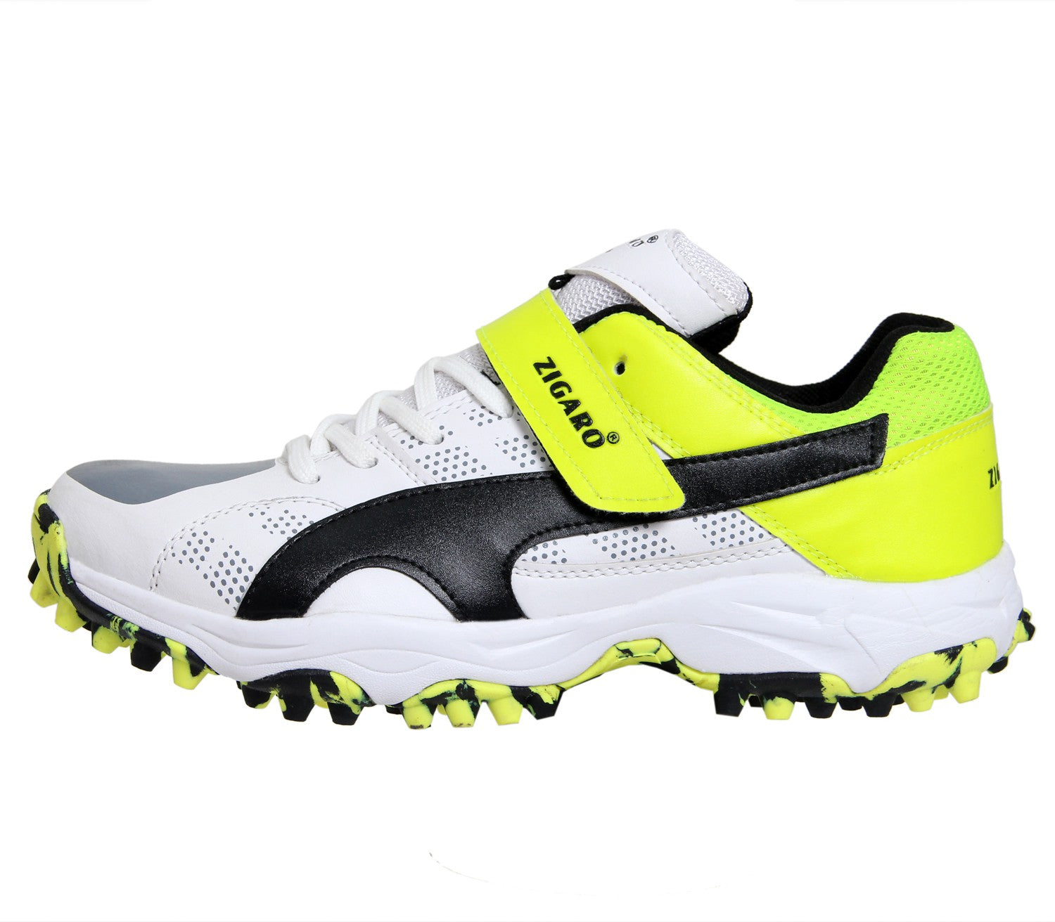 Zigaro Acer Rubber Cricket Running Shoes For Men