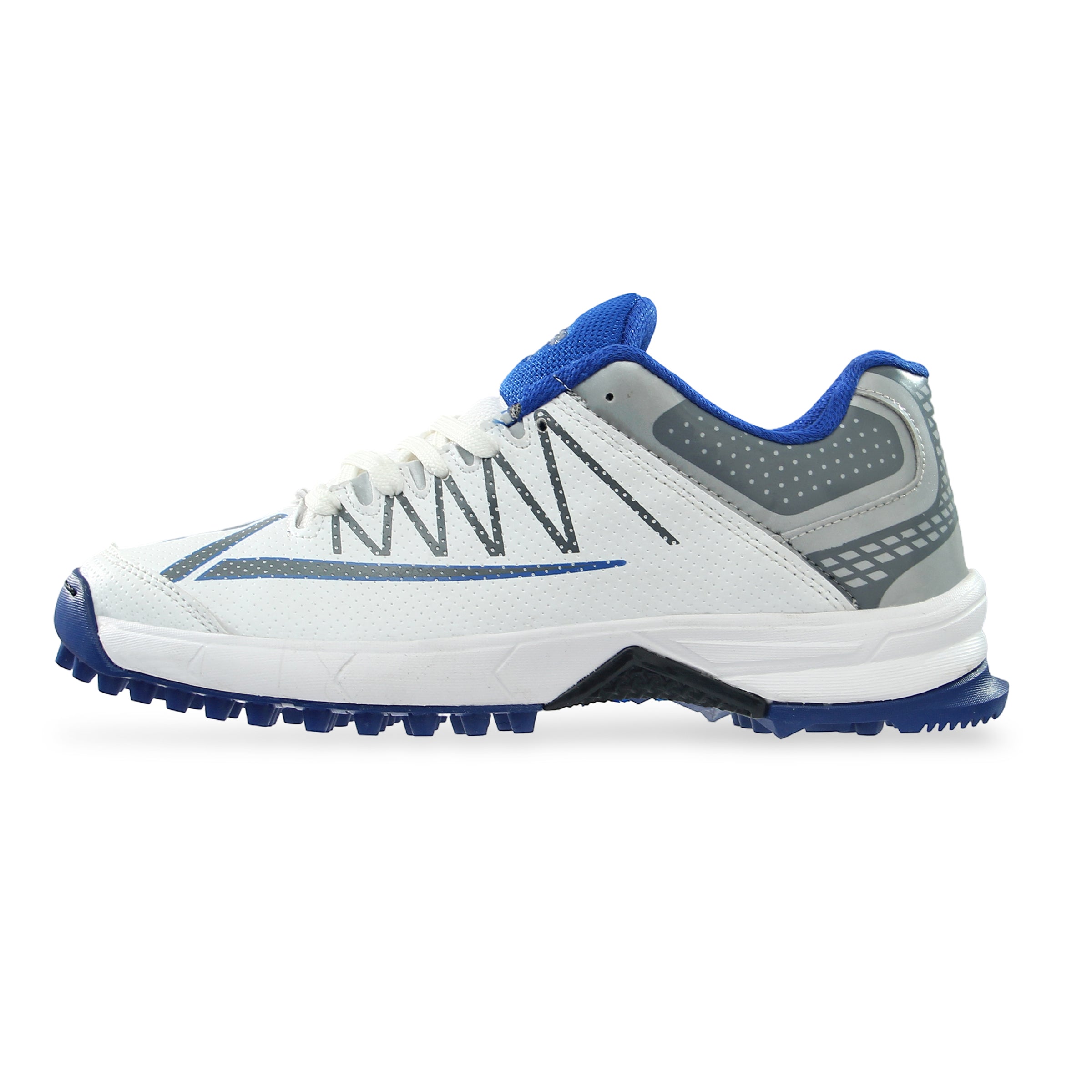 Zigaro IKO-225 Rubber Cricket Shoes – Royal Blue & Golden Variants