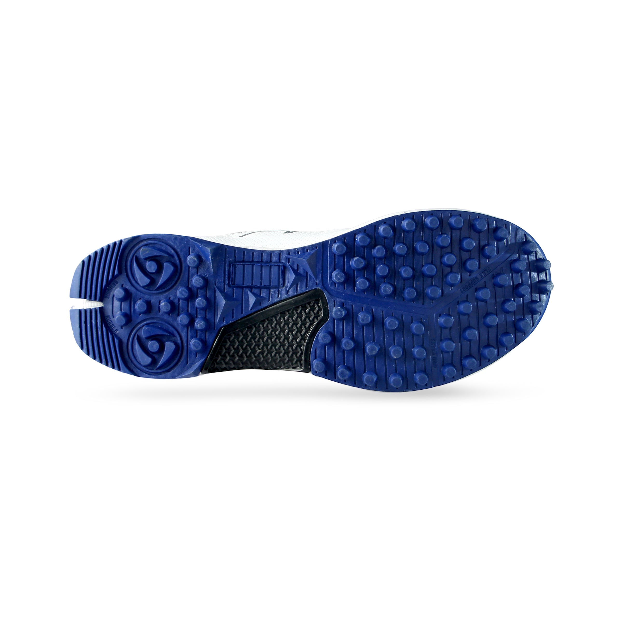 Zigaro IKO-225 Rubber Cricket Shoes – Royal Blue & Golden Variants