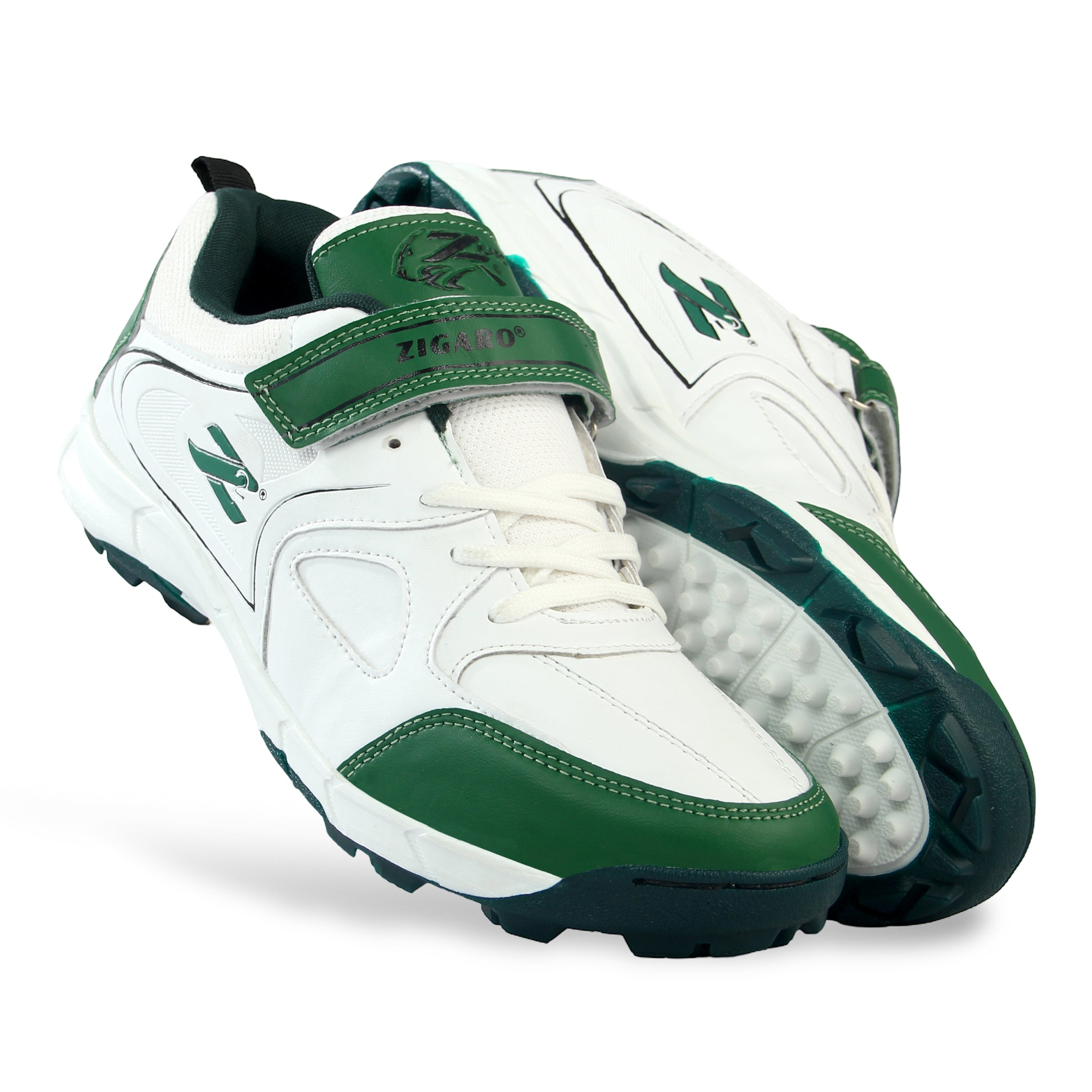 Zigaro Z2 PVC Cricket Shoes – Lightweight, Durable Grip for Turf & Mat