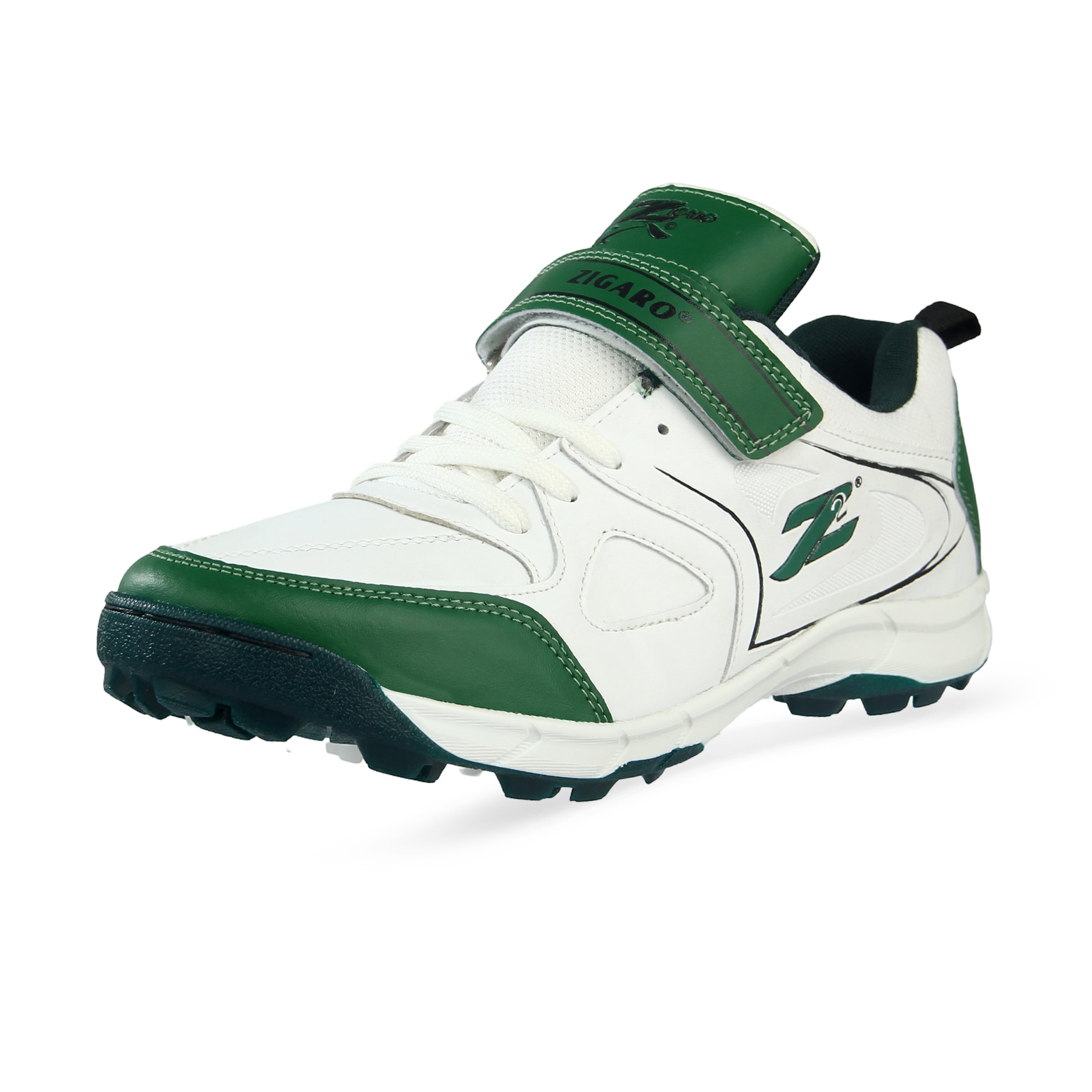 Zigaro Z2 PVC Cricket Shoes – Lightweight, Durable Grip for Turf & Mat