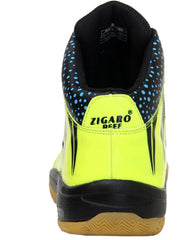 Zigaro Beef Green Boots For Men (Green)