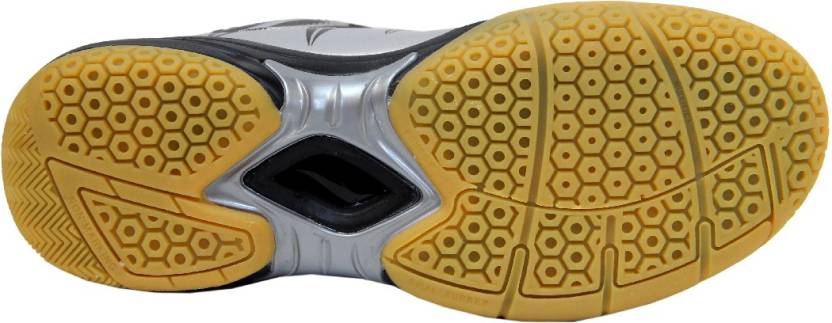 Zigaro Beef Silver Basketball Shoes For Men (Black)