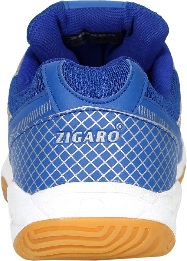 Zigaro Blue Extreme Badminton Badminton Shoes For Men (Blue)