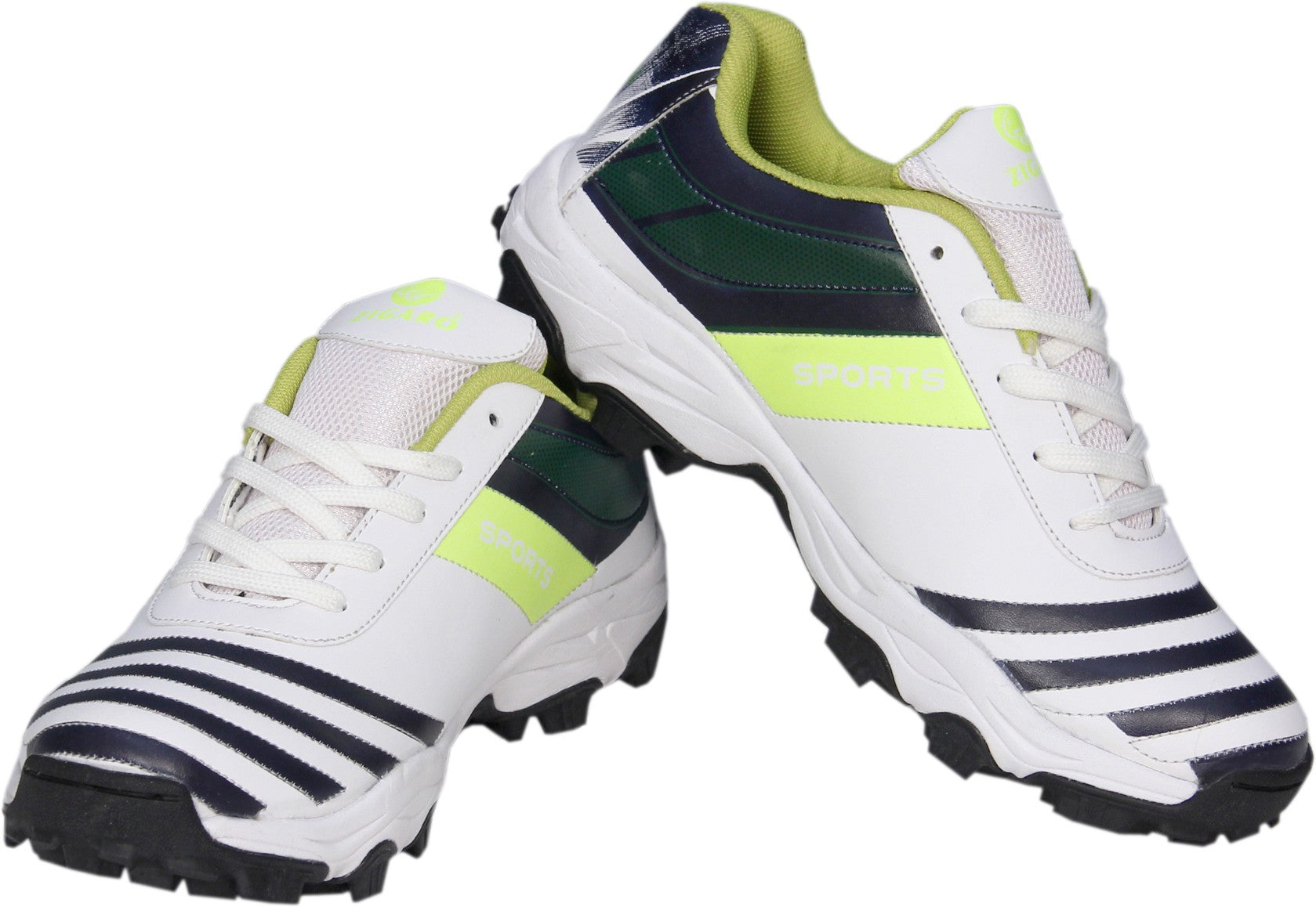 Zigaro ZGF Cricket Shoes Studs For Men (Multicolor)