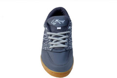 Zigaro Z501 Grey Non-Marking Badminton Shoe Badminton Shoes For Men